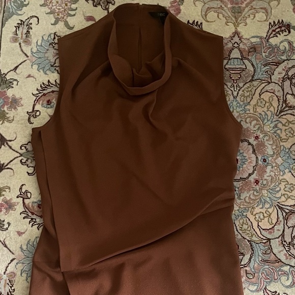 Women's Sleeveless Cowl Drape dress - Picture 6 of 8